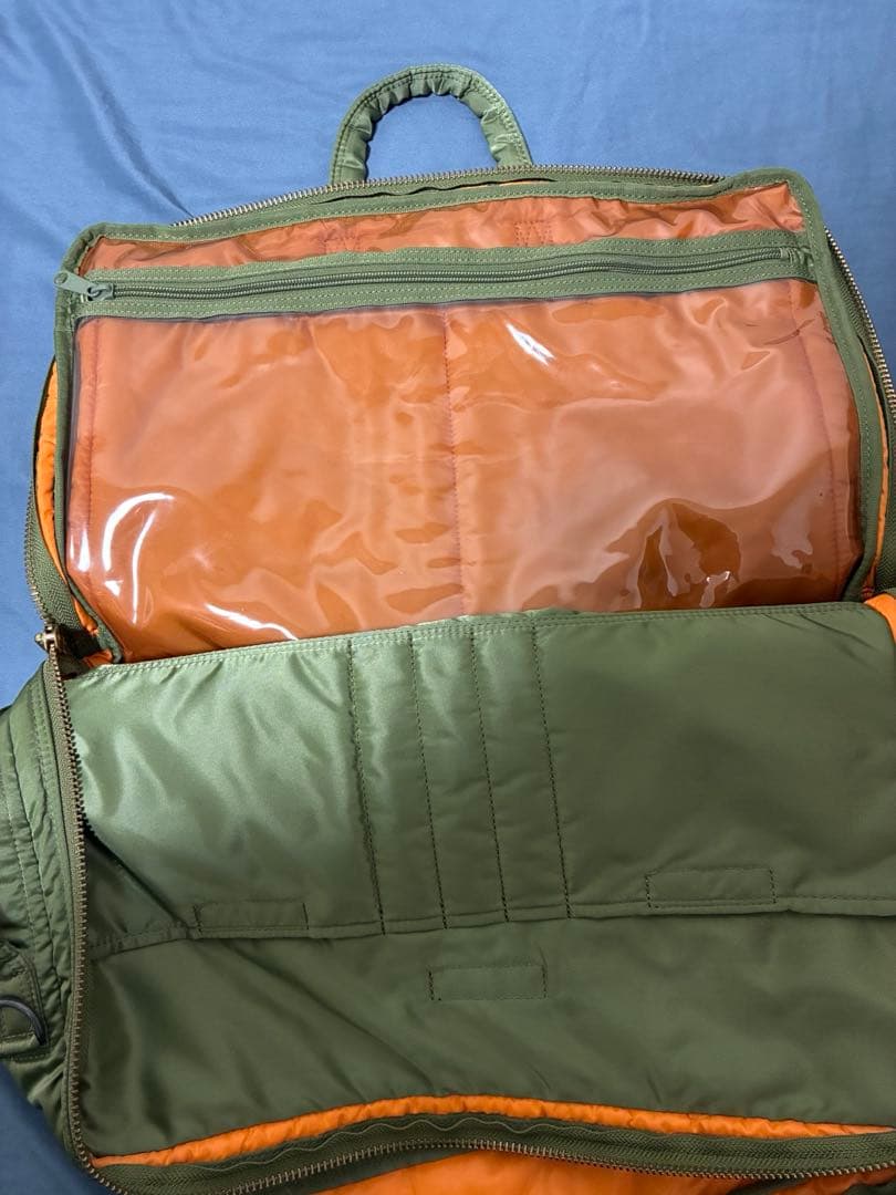 ポーター タンカー 3wayバッグ セージグリーン B4