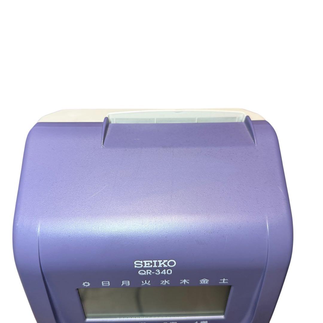 SEIKO QR-340 タイムレコーダー C-31カード付き