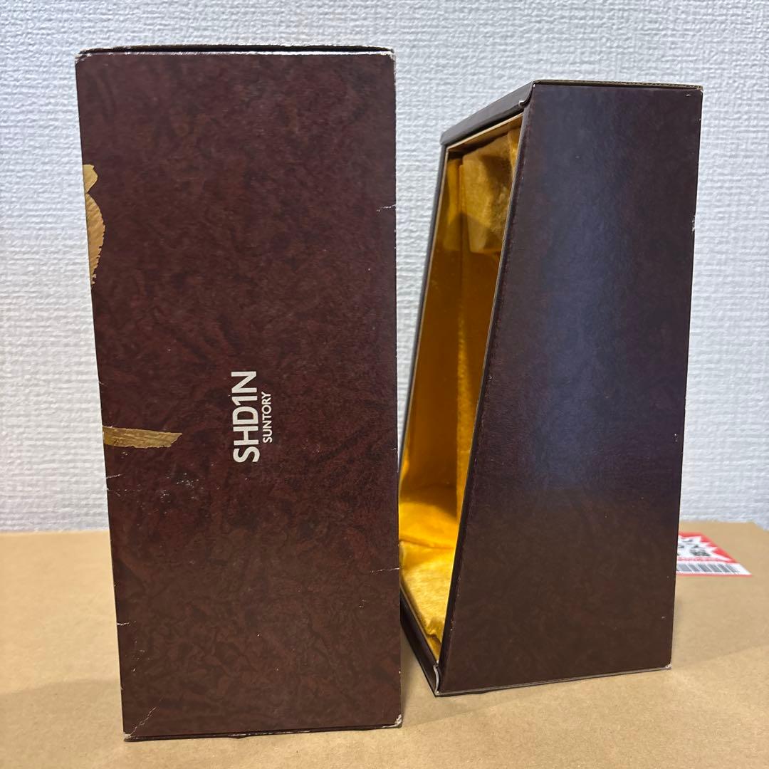 サントリーウイスキー　響21年　裏ゴールドラベル　旧ボトル　箱付き　未開封（2）