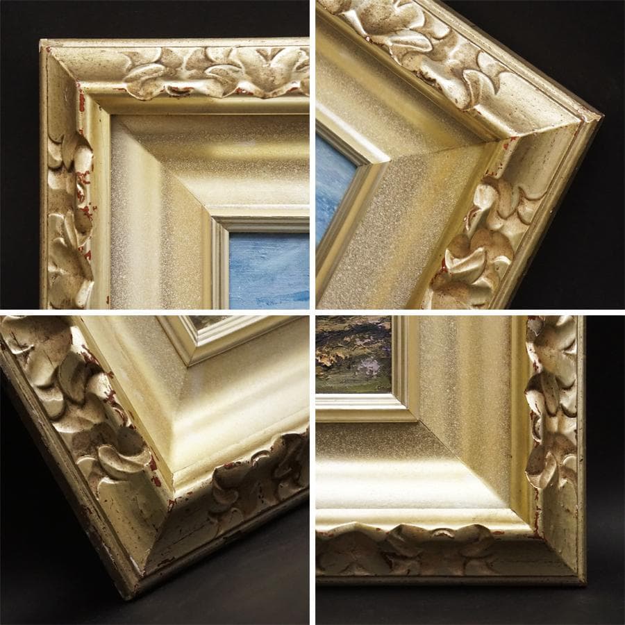 作者不詳 TARO IMAI 4号 風景画 油彩 油絵 絵画 肉筆 額装 美術品