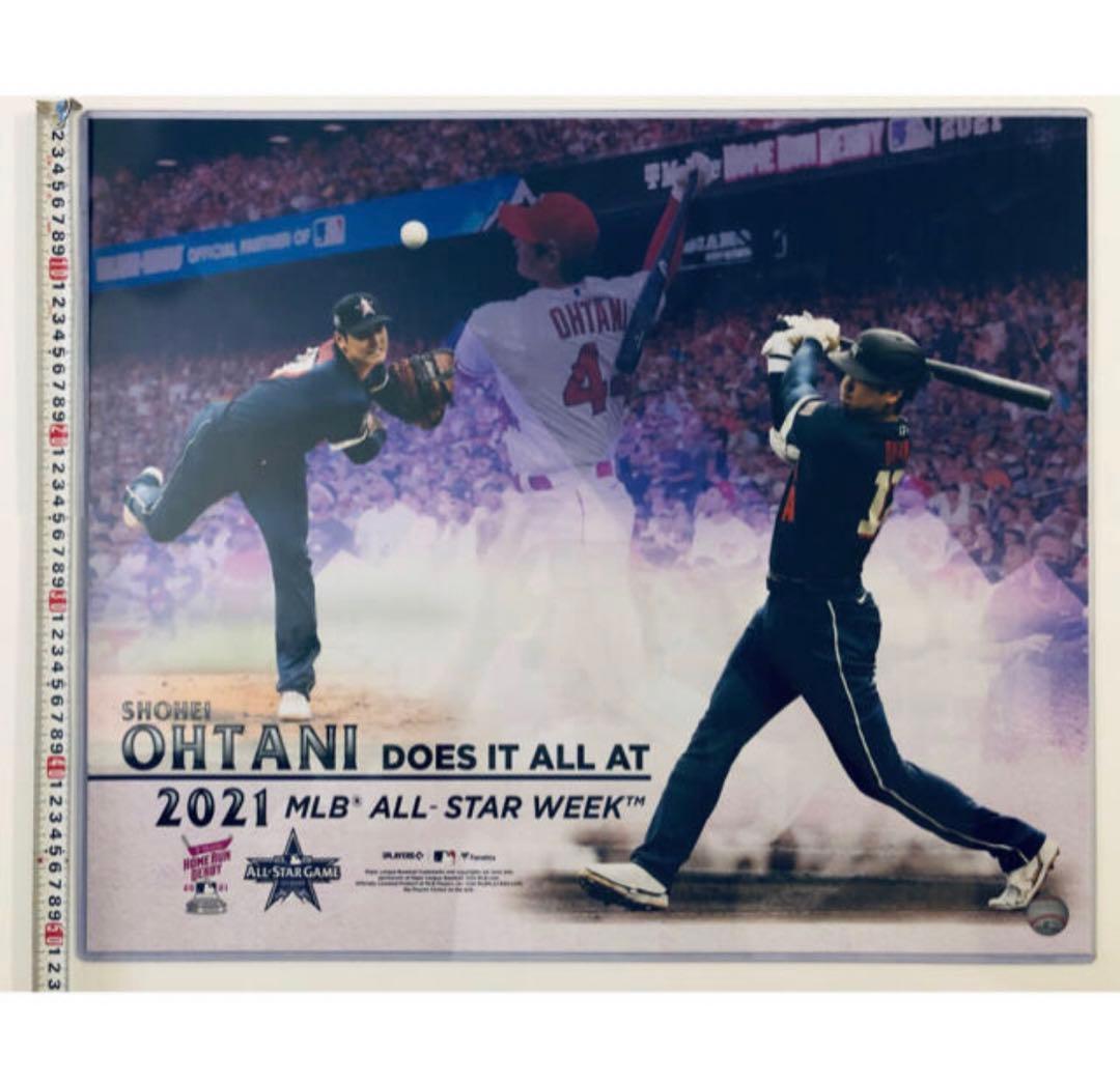 【正規品】 2021 MLBオールスター 選出記念フォト 大谷翔平 エンゼルス