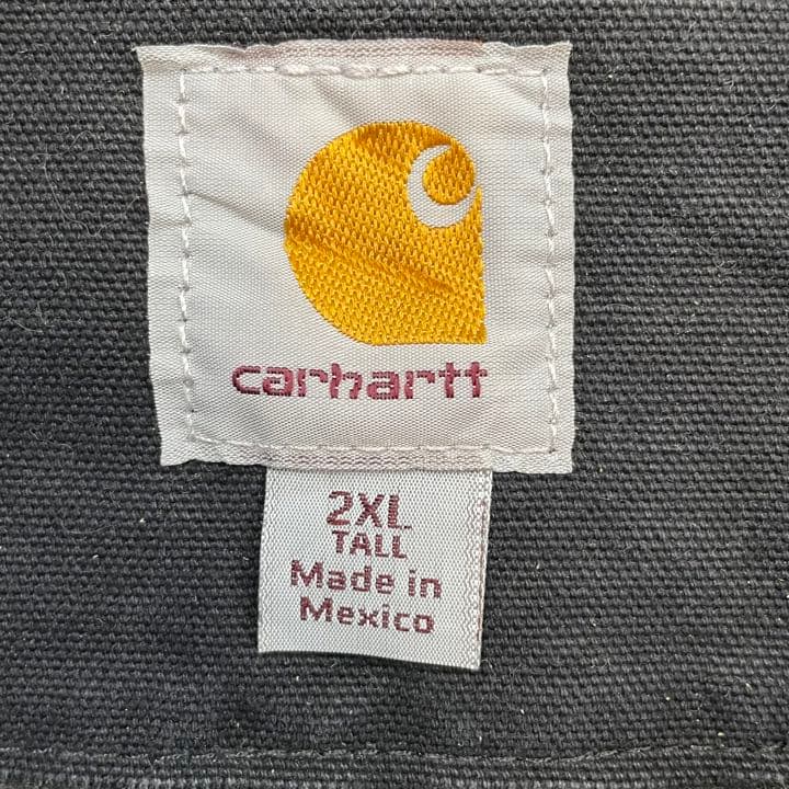 カーハート　バートレットジャケット　皮タグ　インナーボア　古着