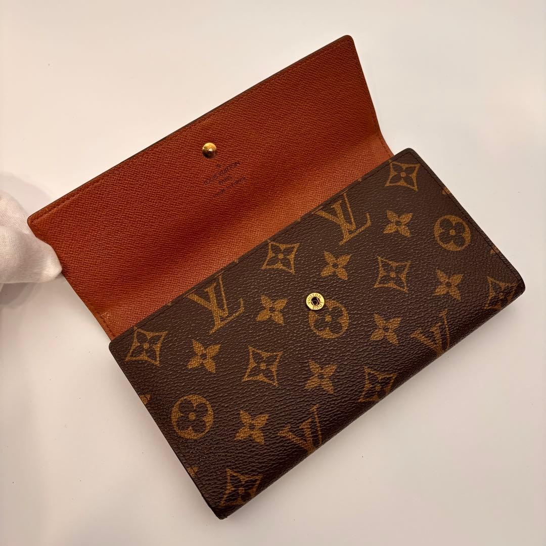 【鑑定済み】ルイヴィトン✨モノグラム✨ポルトフォイユ インターナショナル 長財布