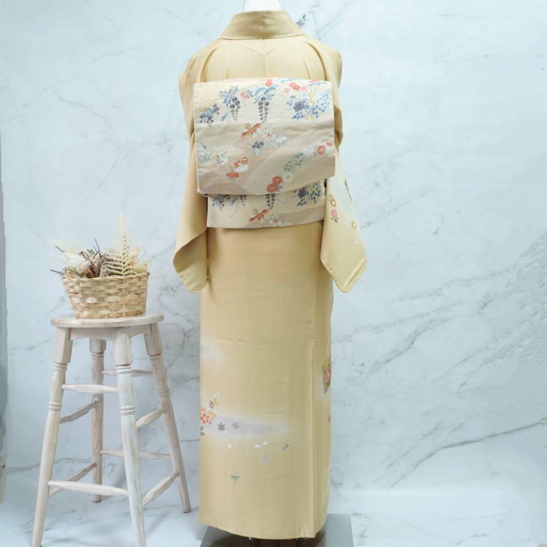 訪問着 フルセットa473七五三　入学式　お宮参り　結婚式　未着用品