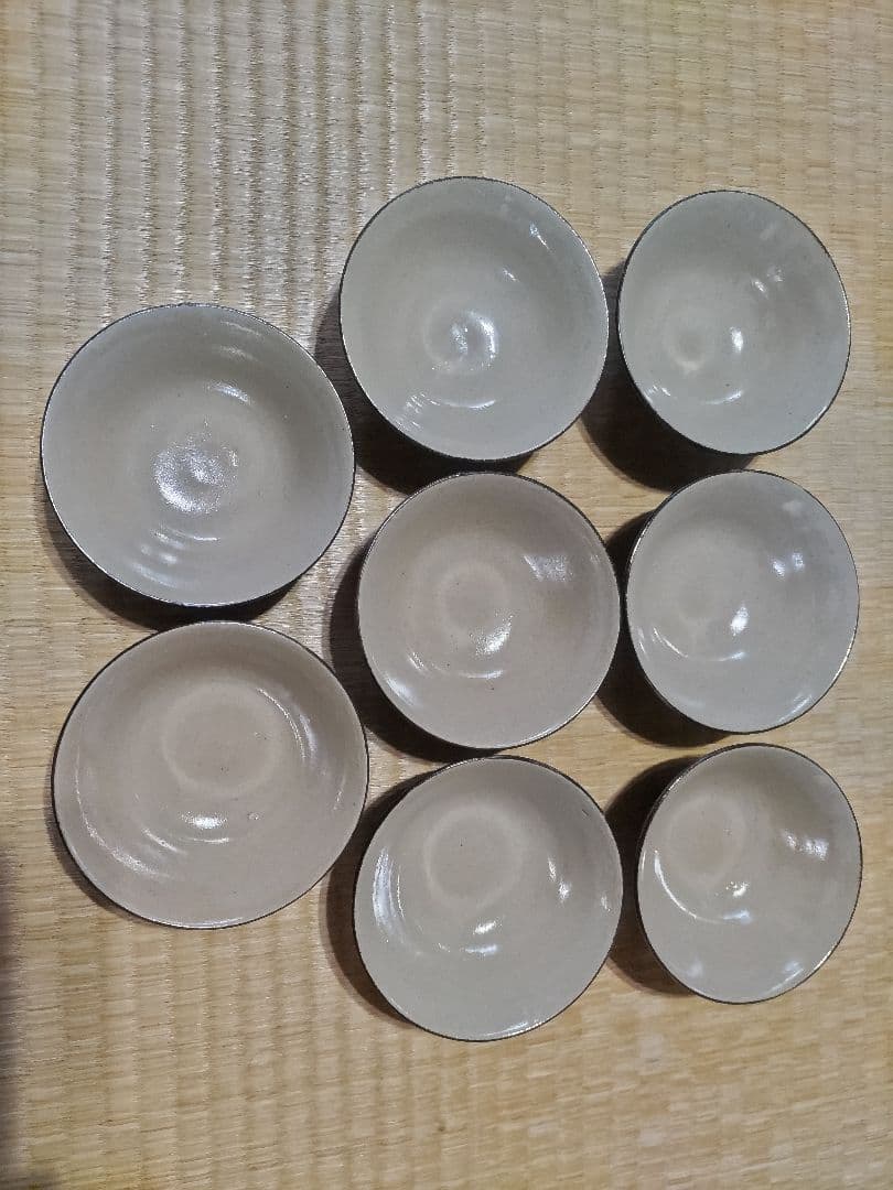 永楽善五郎　蓋茶碗　８客　美品　箱入　蓋向付・懐石膳
