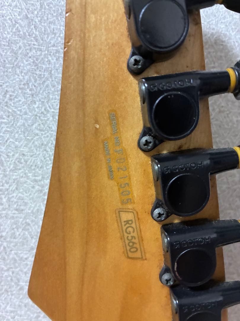 90年製 Ibanez RG560 PN Purple Neon エレキギター