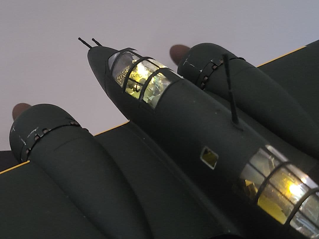 百式司偵3型改造防空戦闘機 キ46 リアルモーターライズ完成品