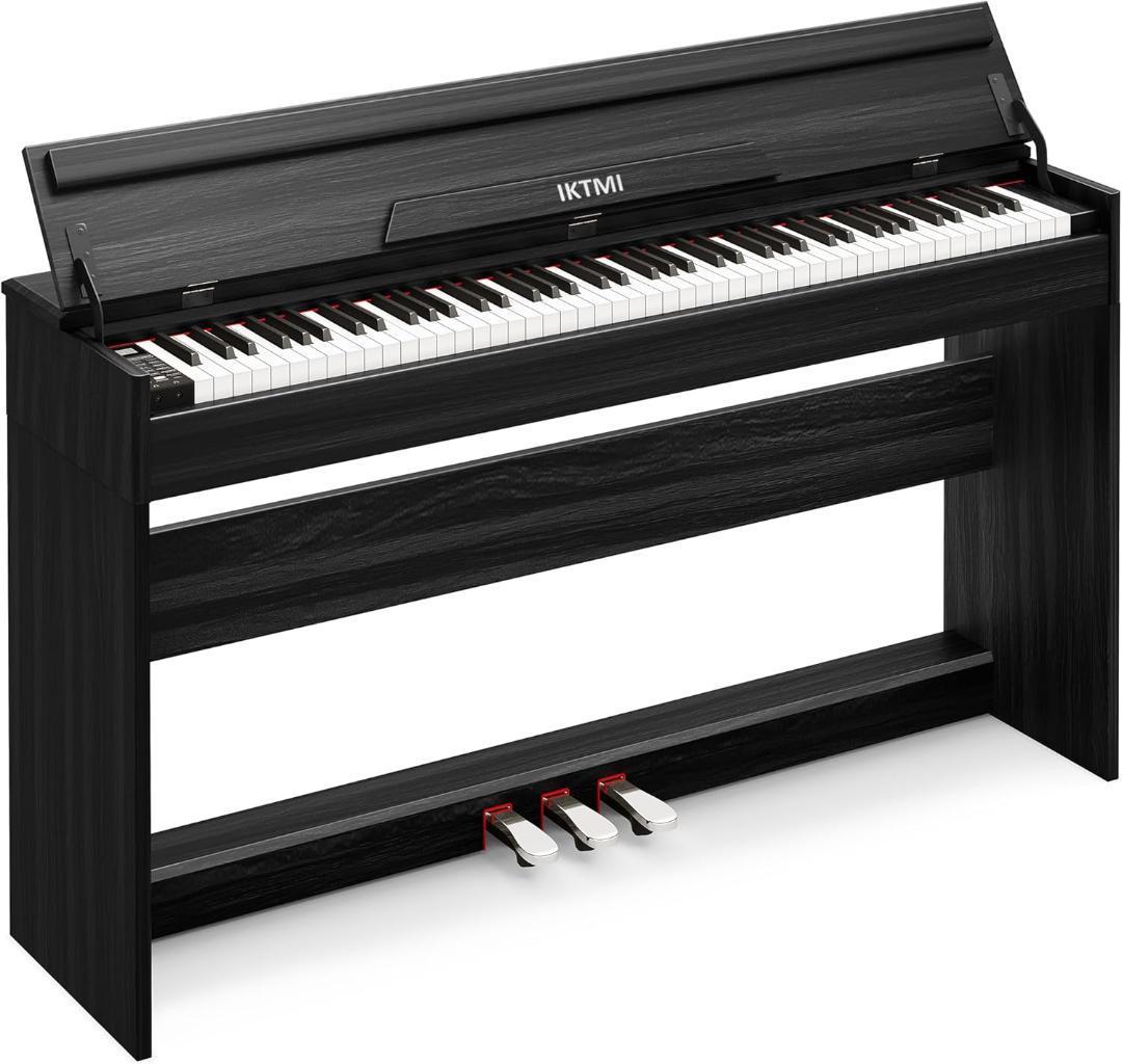 木製 電子ピアノ 88鍵盤 88鍵 アップライト ピアノ電子 ピアノ本体