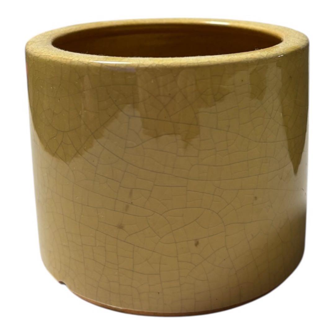 文房紫檀木牛毛紋　細密作　持ち手付き煙草盆 ➕火入れ　茶道具