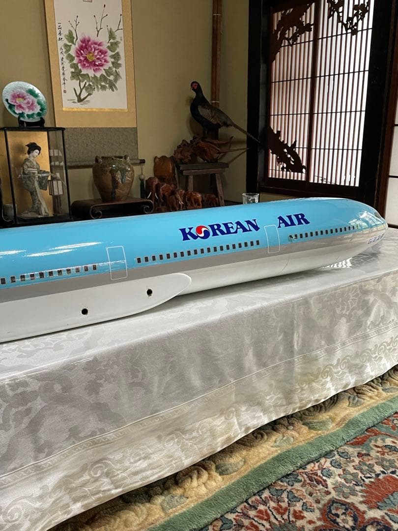 決まりました❣️レア木製 非売品 大型 151cm 飛行機
