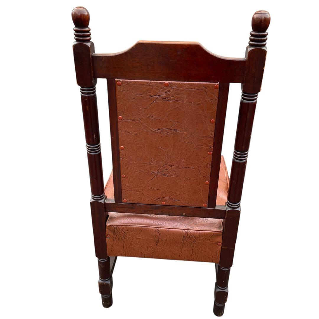 アンティーク調 ダイニングチェア 西洋風　王国調　希少　モダン　インテリア　b