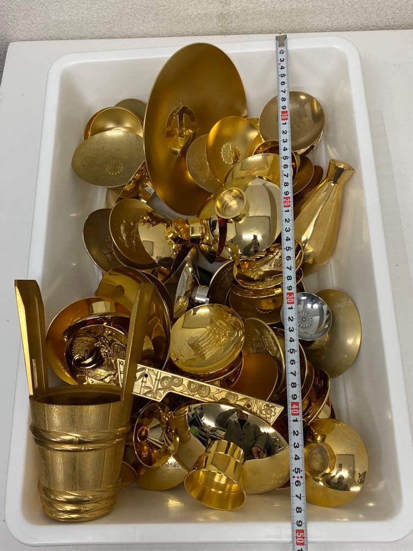 3-3182 K24GP他・金盃等まとめ　約7.5kg