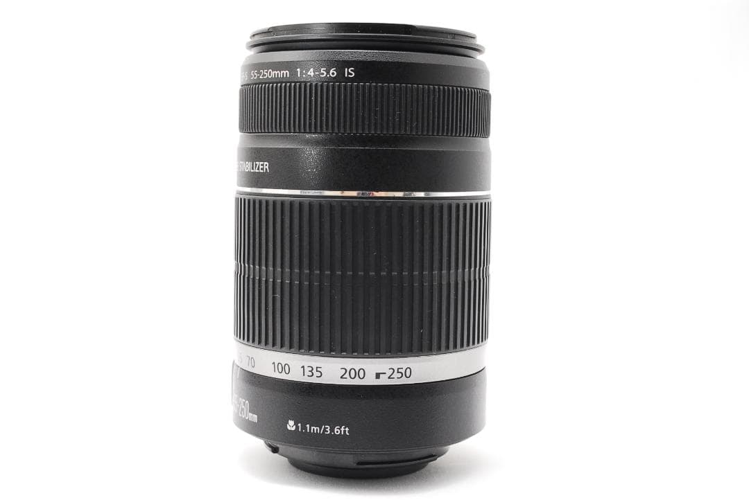 手ぶれ補正 CanonEF-S 55-250mm F4-5.6 IS 望遠レンズ