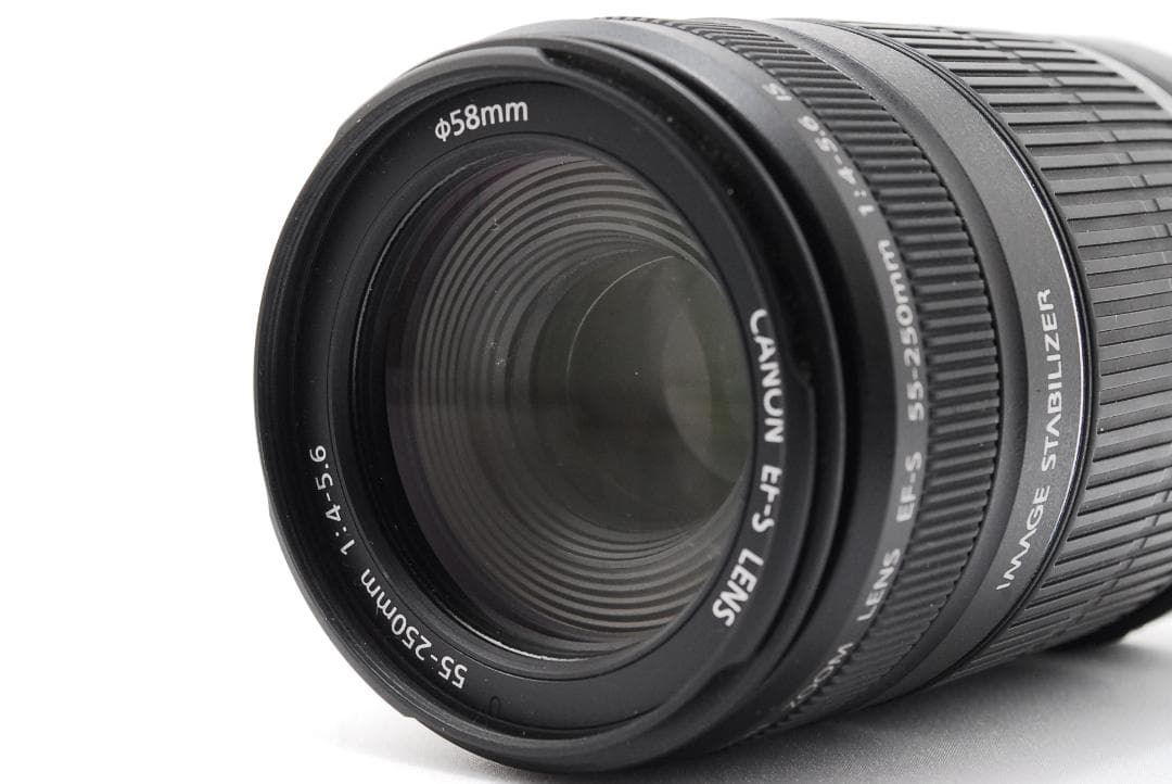 手ぶれ補正 CanonEF-S 55-250mm F4-5.6 IS 望遠レンズ