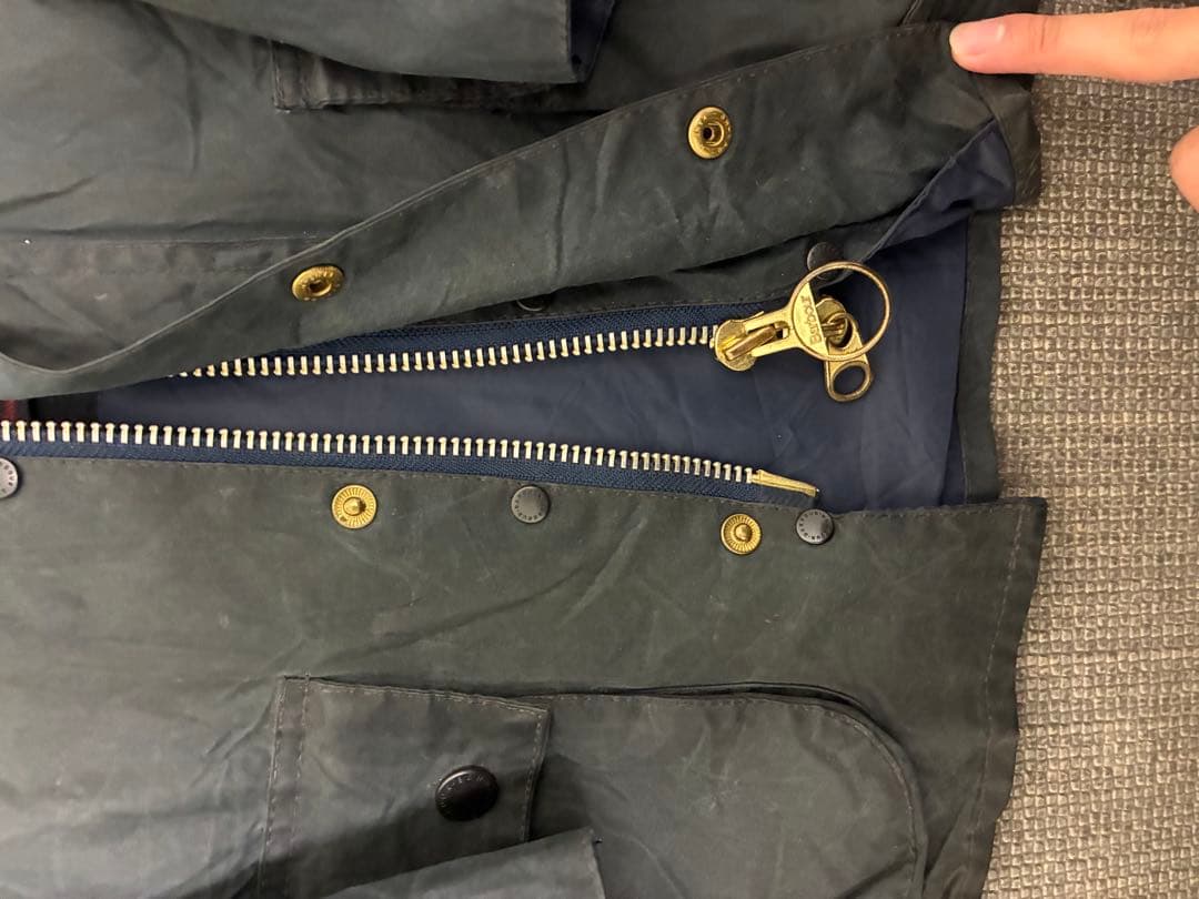 美品　90s Barbour Bedale 40 黒