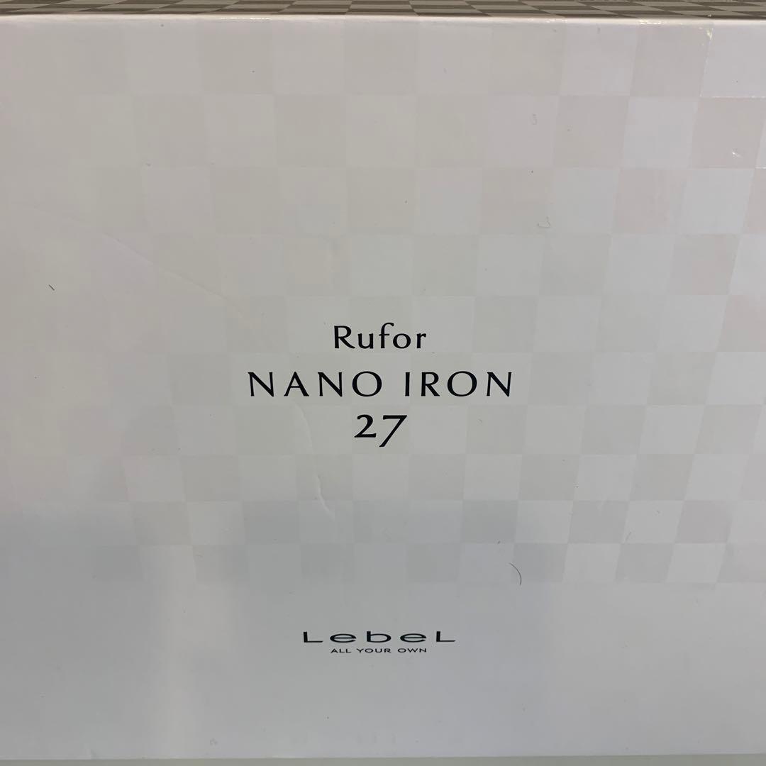 ルベル　ルフォールナノアイロン　27/32