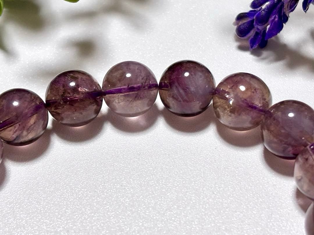 らぴす　偉大なる地球の宝物　虹煌めく幻のエンジェルラダーオーラアメトリン