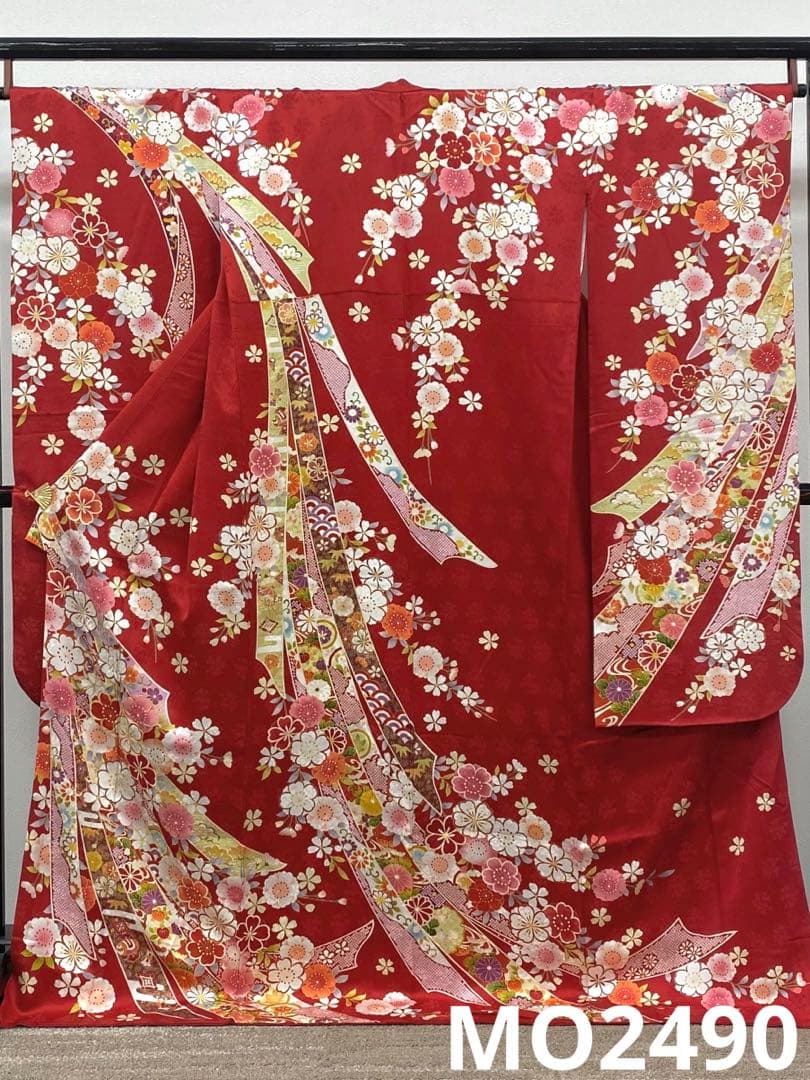 振袖 豪華 金駒 金彩 紋意匠 身丈170cm