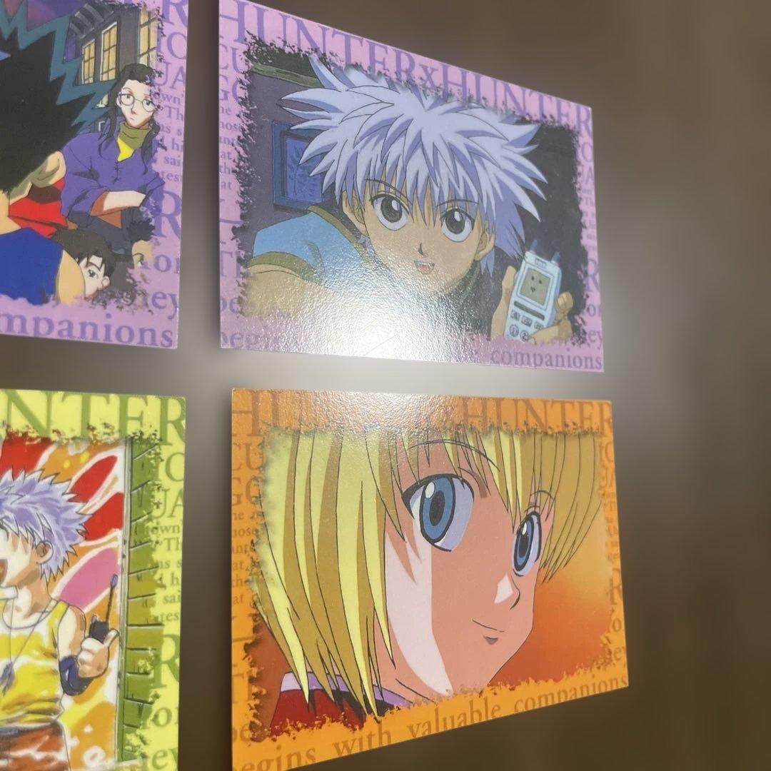 HUNTER×HUNTER　カード 4枚セット　スクラッチ　アニメイト