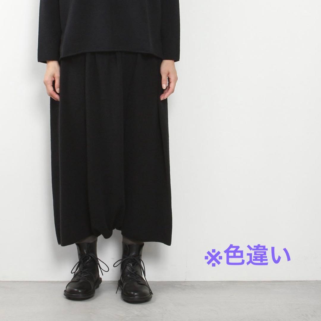 evameva wool sarrouel pants ウールサルエルパンツ M