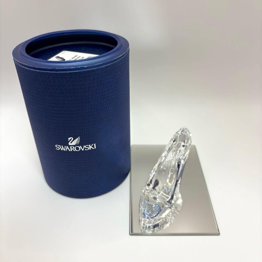 【美品】SWAROVSKI スワロフスキー ガラスの靴 ディズニー コラボ限定品