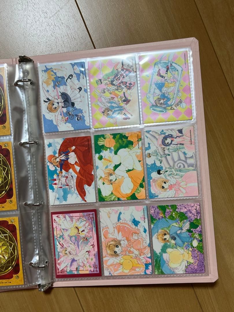 d*9様 カードキャプターさくら　トレカと公式バインダーのセット【クロウカード編
