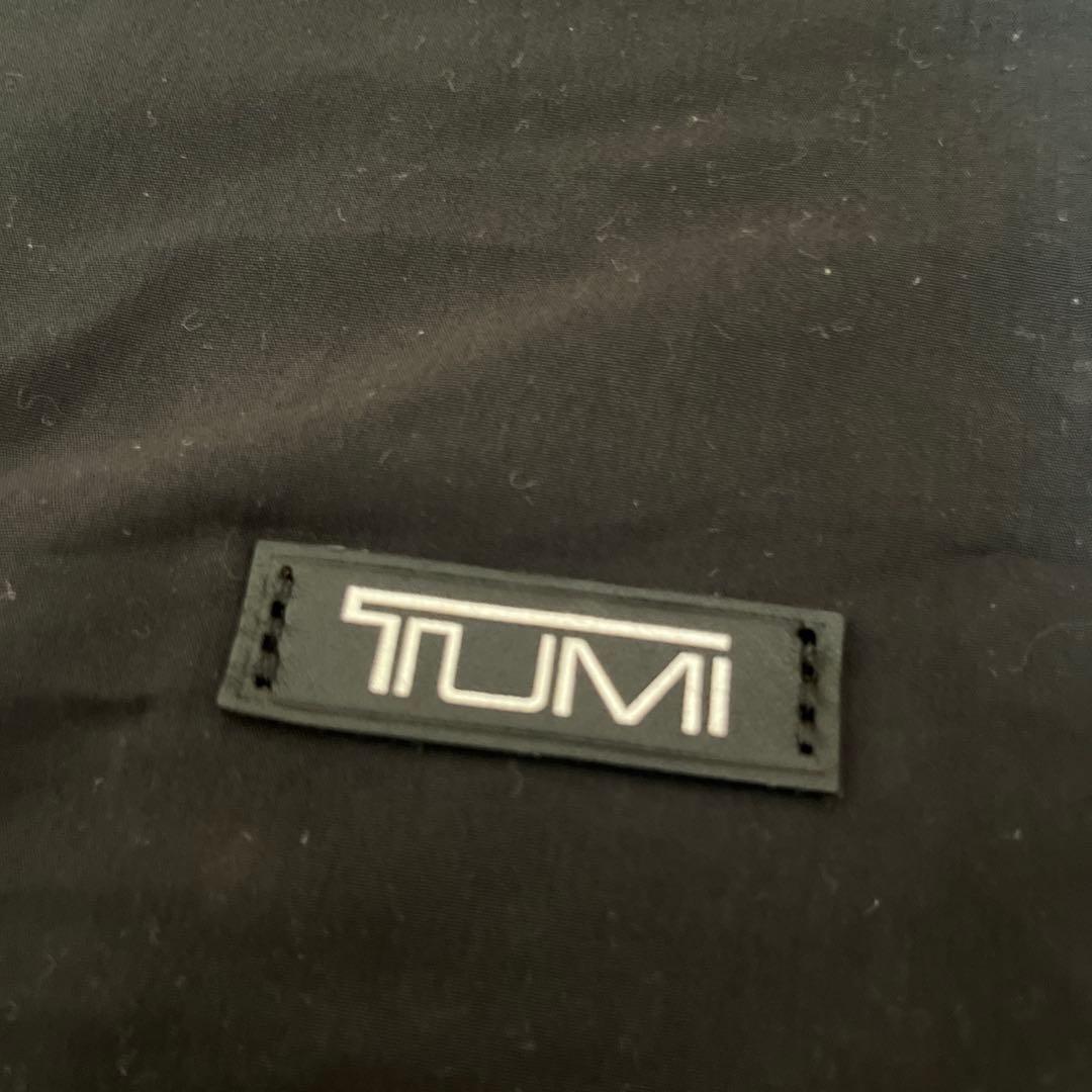専用布製ケース付き　完全未使用　TUMI ブラック ビジネスバッグ(リュック式
