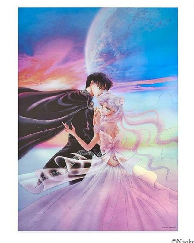 新品 セーラームーン レゾネ 発売記念展 オーロラポスター B　セレニティ