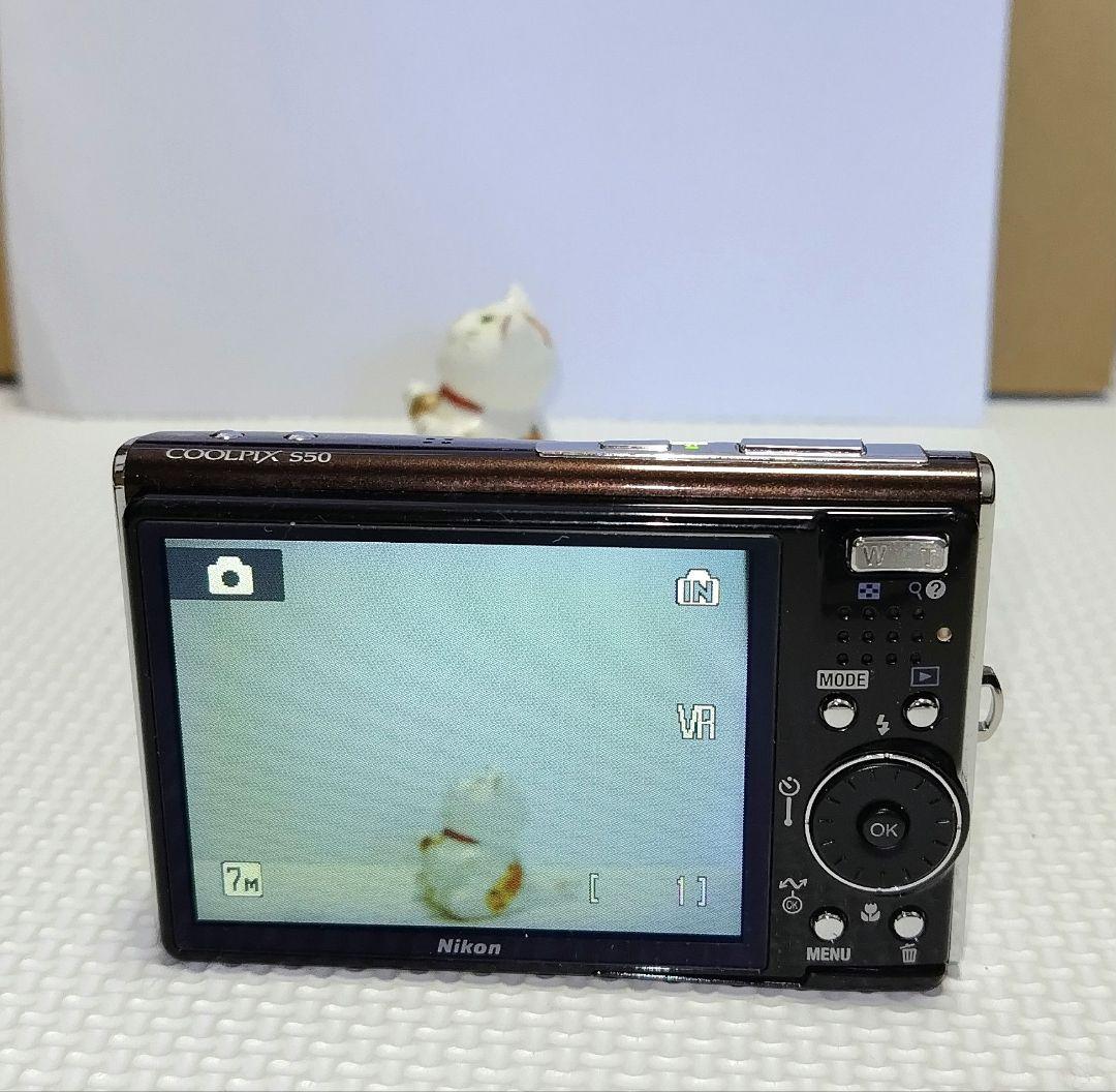 Nikon COOLPIXS50 クールピックス　デジタルカメラ　720万画素