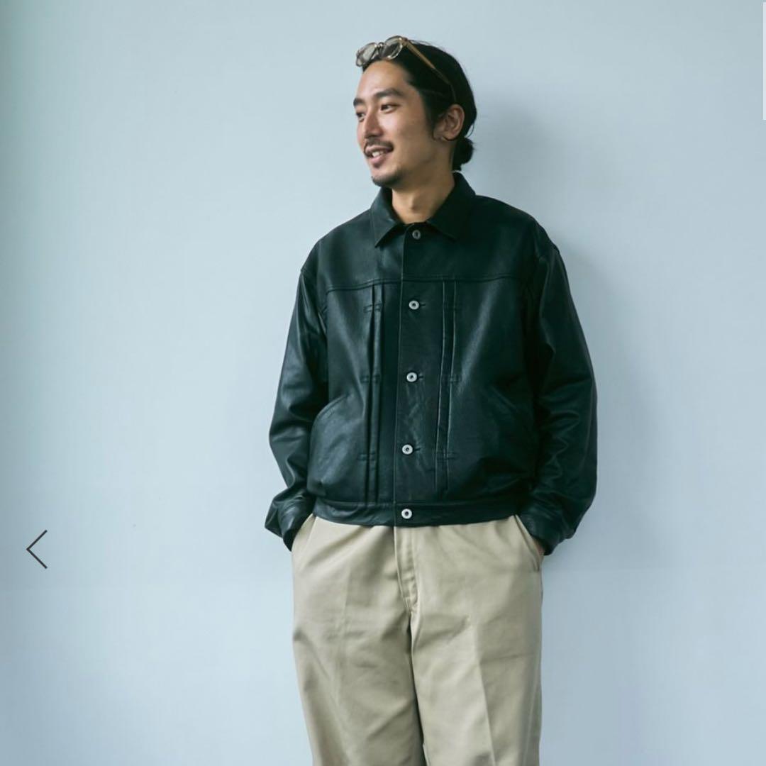 【2025モデル】ジャーナルスタンダードMサイズ ラムレザートラッカージャケット