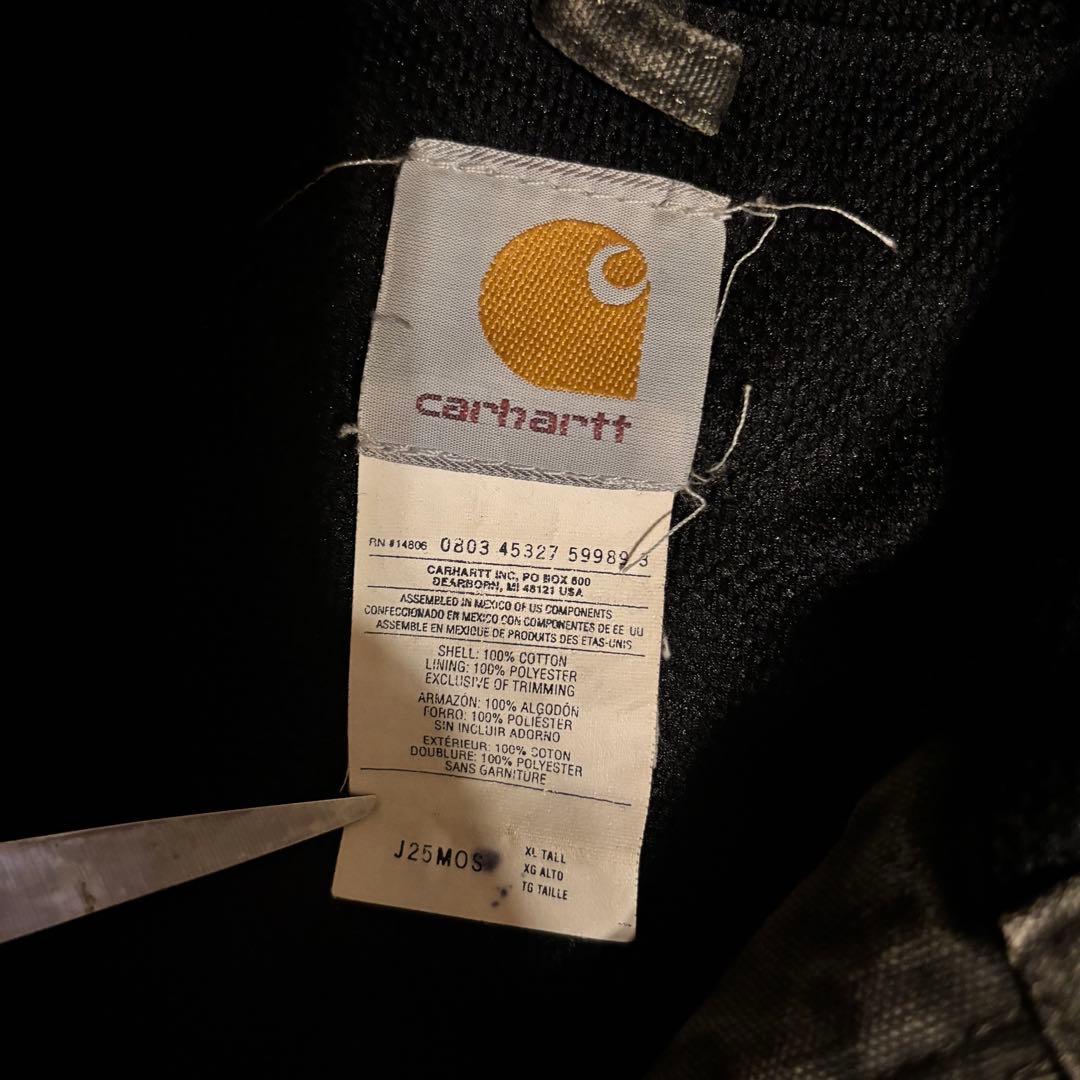 00sカーハートアクティブジャケット モスグリーンカーキ J25 MOS