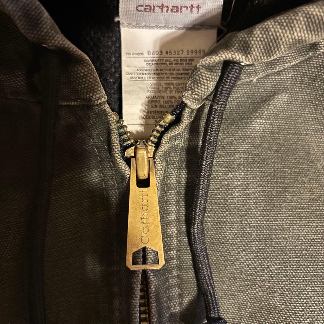00sカーハートアクティブジャケット モスグリーンカーキ J25 MOS