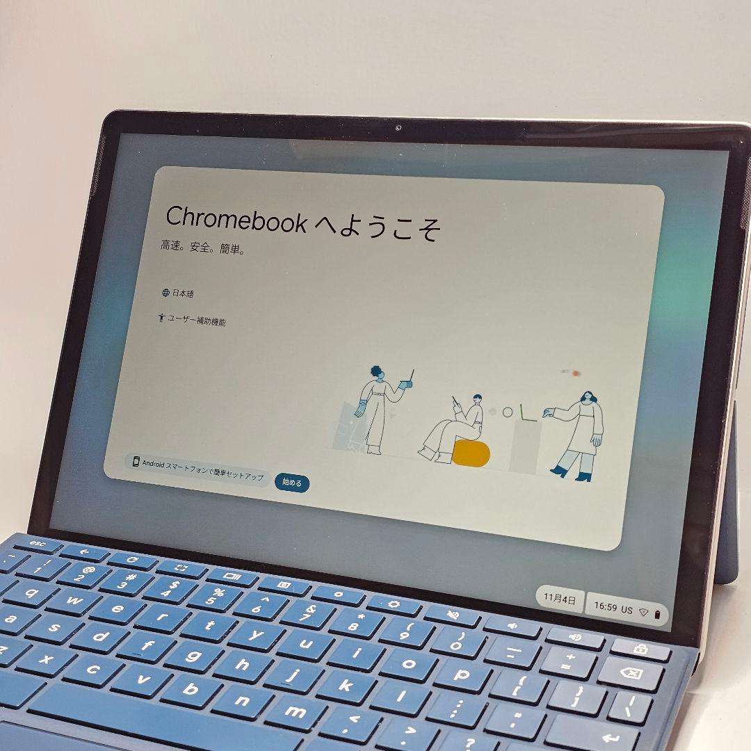 ⭐HP Chromebook x2 11インチ タブレット PC USキーボード