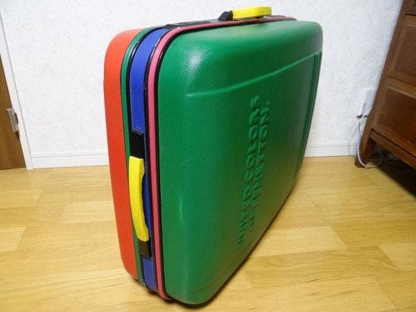 90年代 ビンテージ ベネトン レーシング F-1 海外旅行 スーツケース 旧車