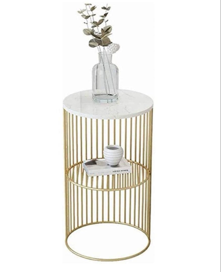 大理石　サイドテーブル