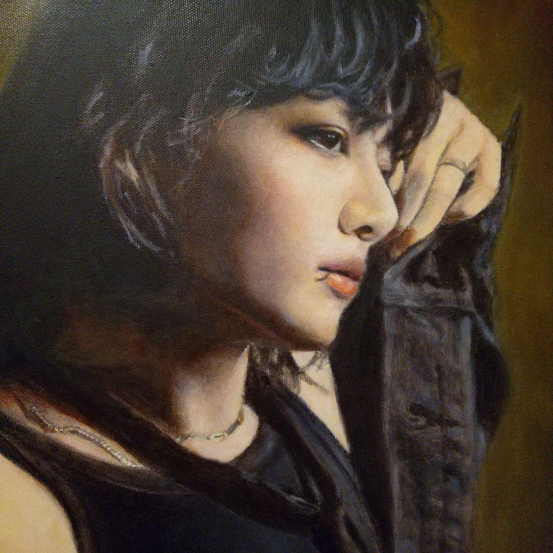 油絵 人物画#1 20号 F20