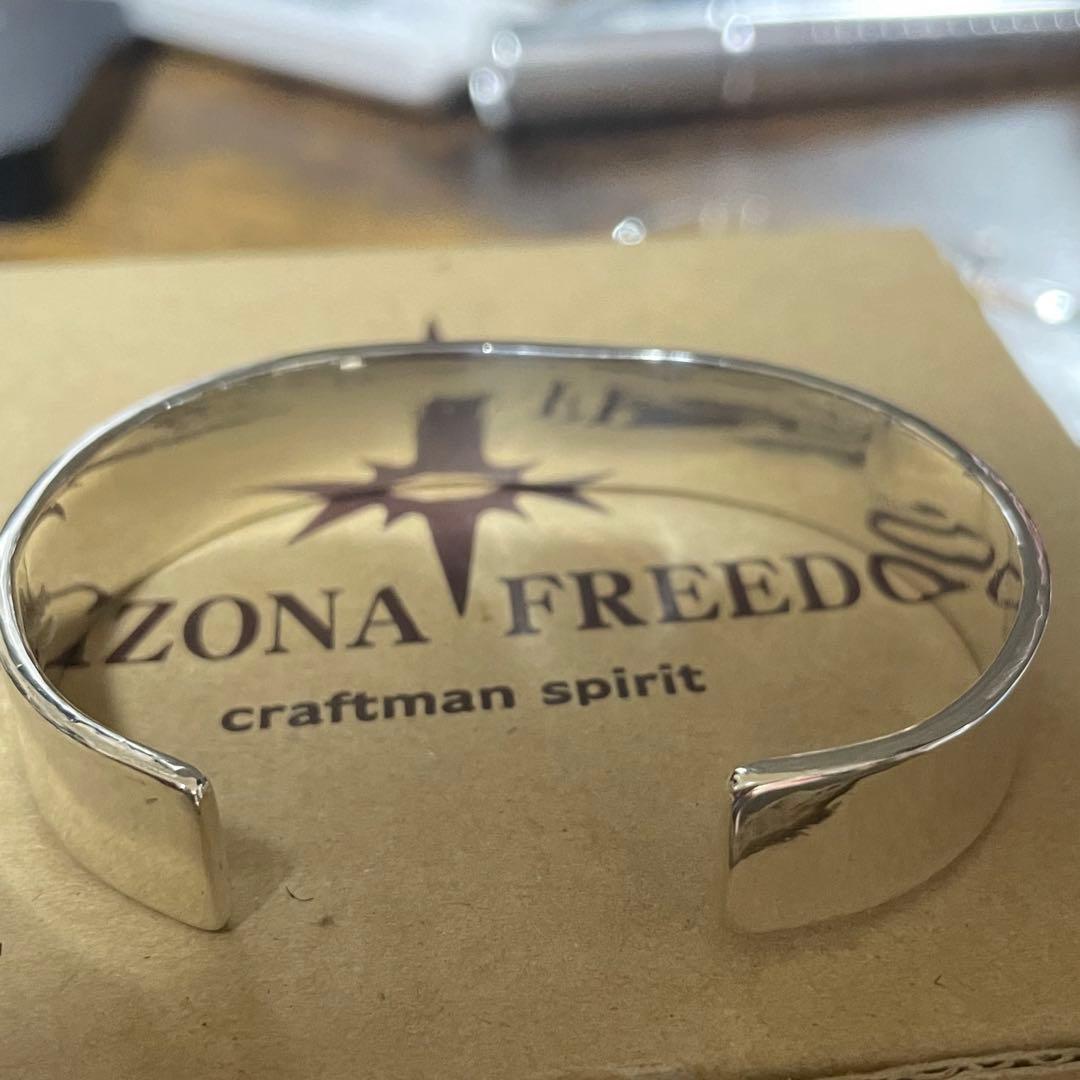 B-46 極美品　アリゾナフリーダム バングル　12mm k18 太陽神　金