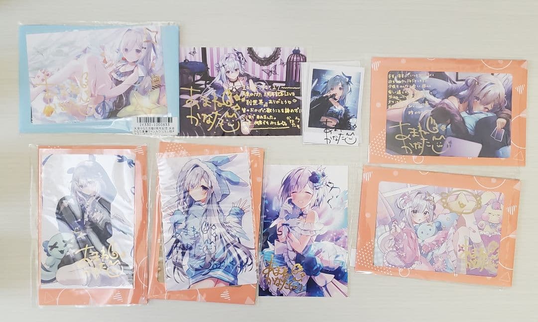 ホロライブ　天音かなた　直筆サイン　まとめ売り