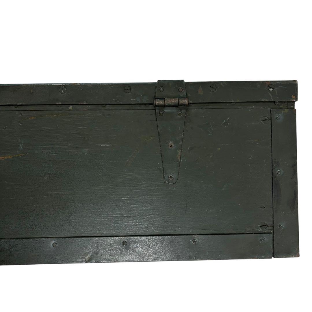 希少 60s 米軍 ミリタリー ウッドボックス ツールボックス アンモボックス