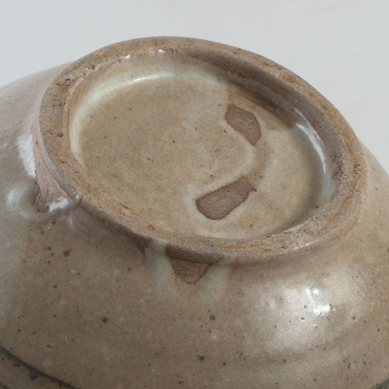 中国美術　磁州窯　鉄絵　魚藻文瓶　V　9366