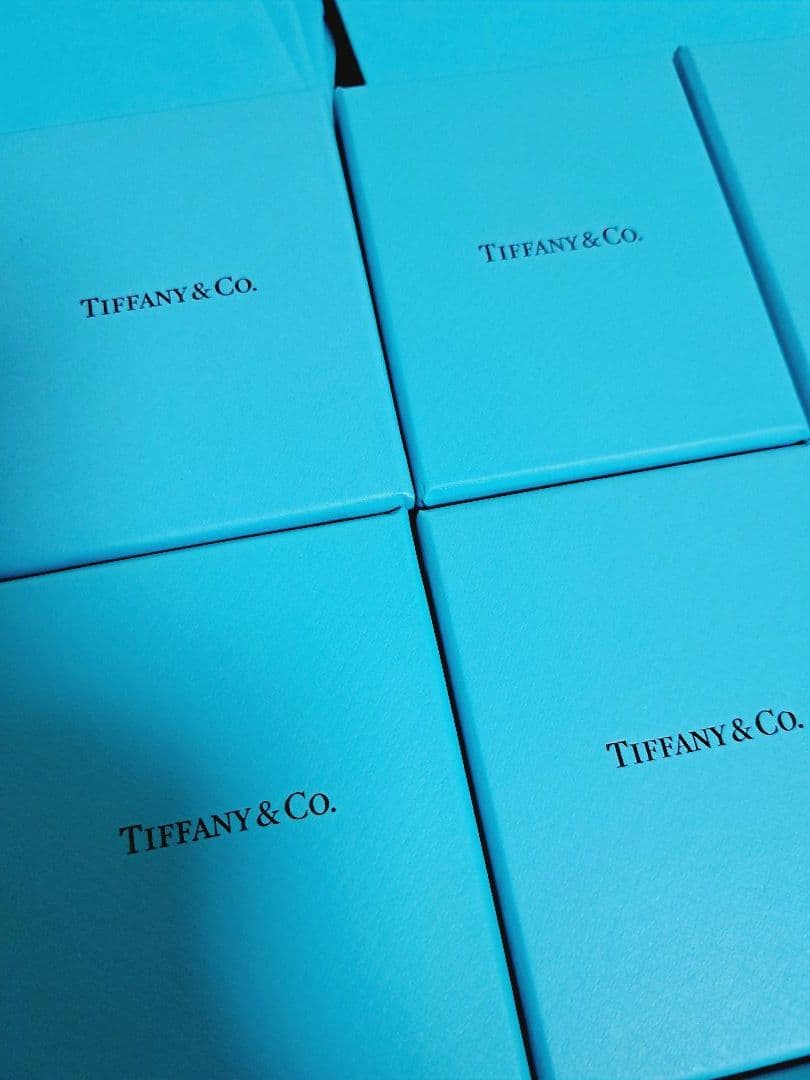 ティファニー 空箱③ 巾着 リボン カード ショップ 袋 12セット 国内現行品