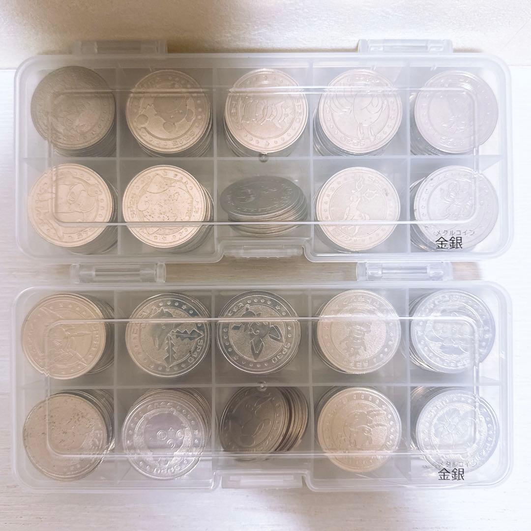 【USED】ポケモンバトルメタルセット 280枚 金銀　レトロ