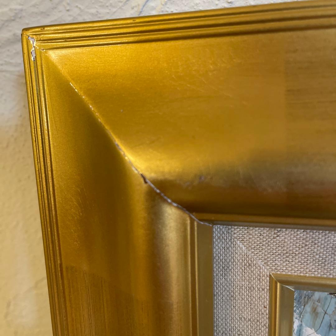 絵画　油絵　油彩　Wells　風景画　景色　海辺の町　地中海