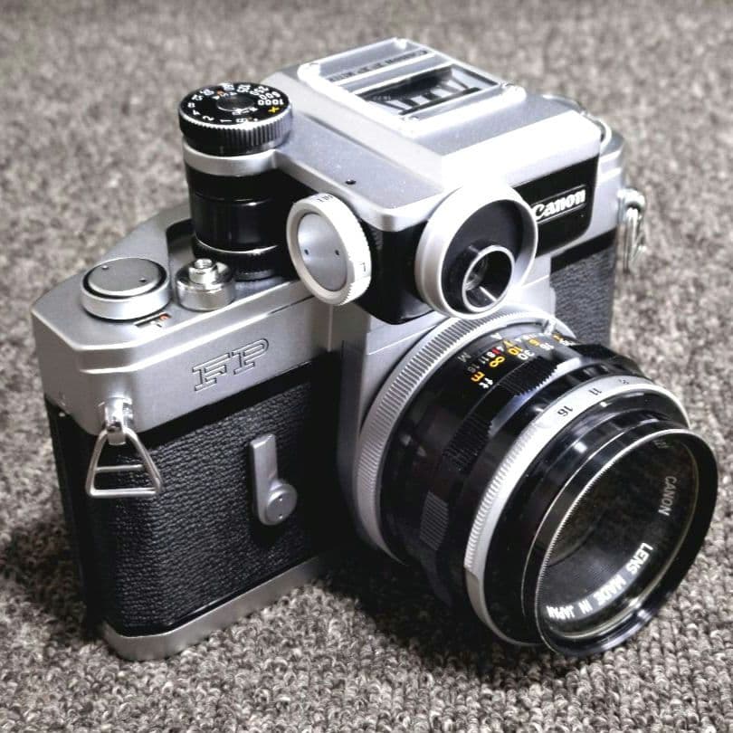 Canon FP ＋FPMETER ＋オマケレンズ3本セット