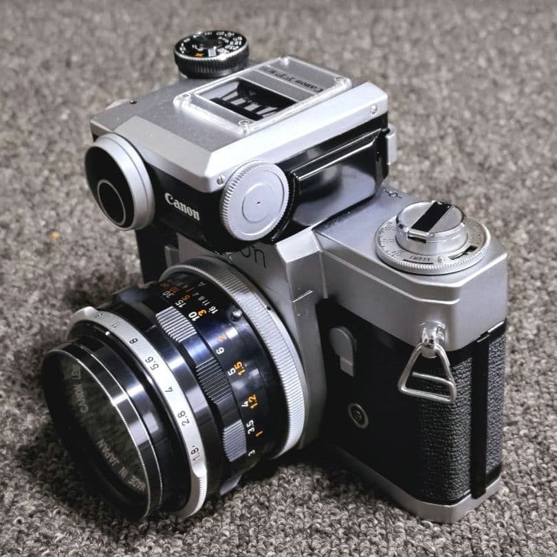 Canon FP ＋FPMETER ＋オマケレンズ3本セット