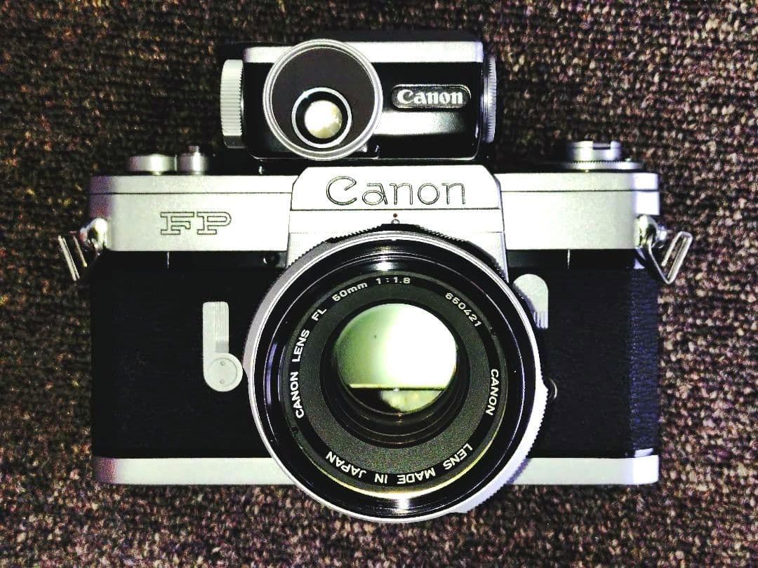 Canon FP ＋FPMETER ＋オマケレンズ3本セット