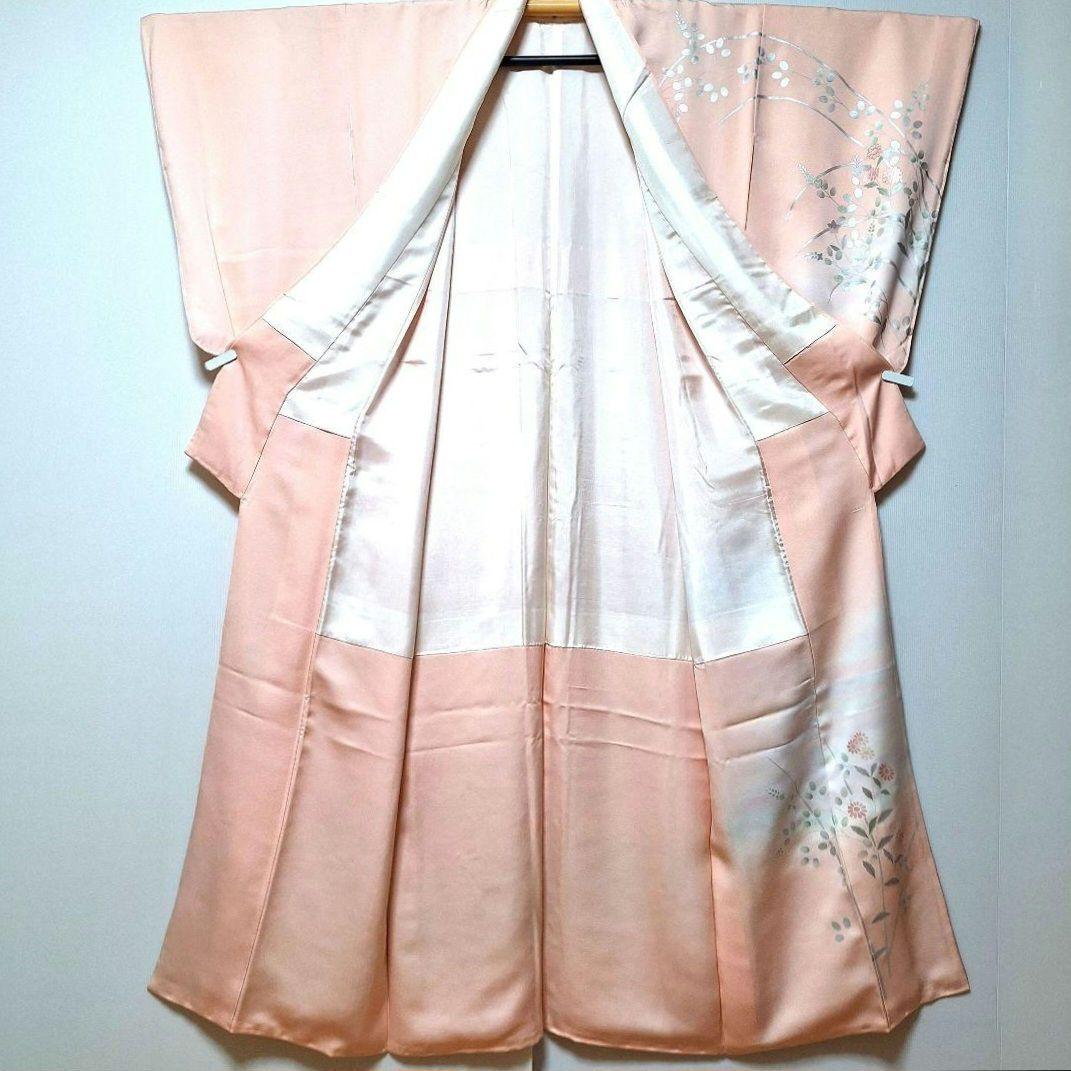 新品未使用品 正絹 丹後ちりめん 訪問着 作家物 長襦袢 2点セット