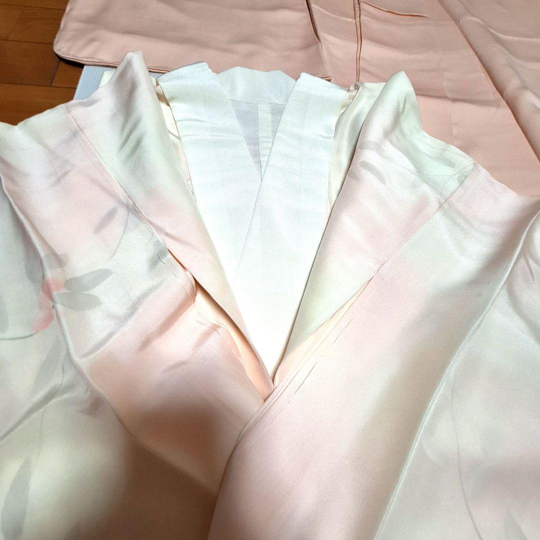 新品未使用品 正絹 丹後ちりめん 訪問着 作家物 長襦袢 2点セット