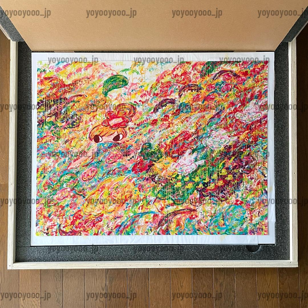 ロッカクアヤコ 『Untitled』 版画 シルクスクリーン