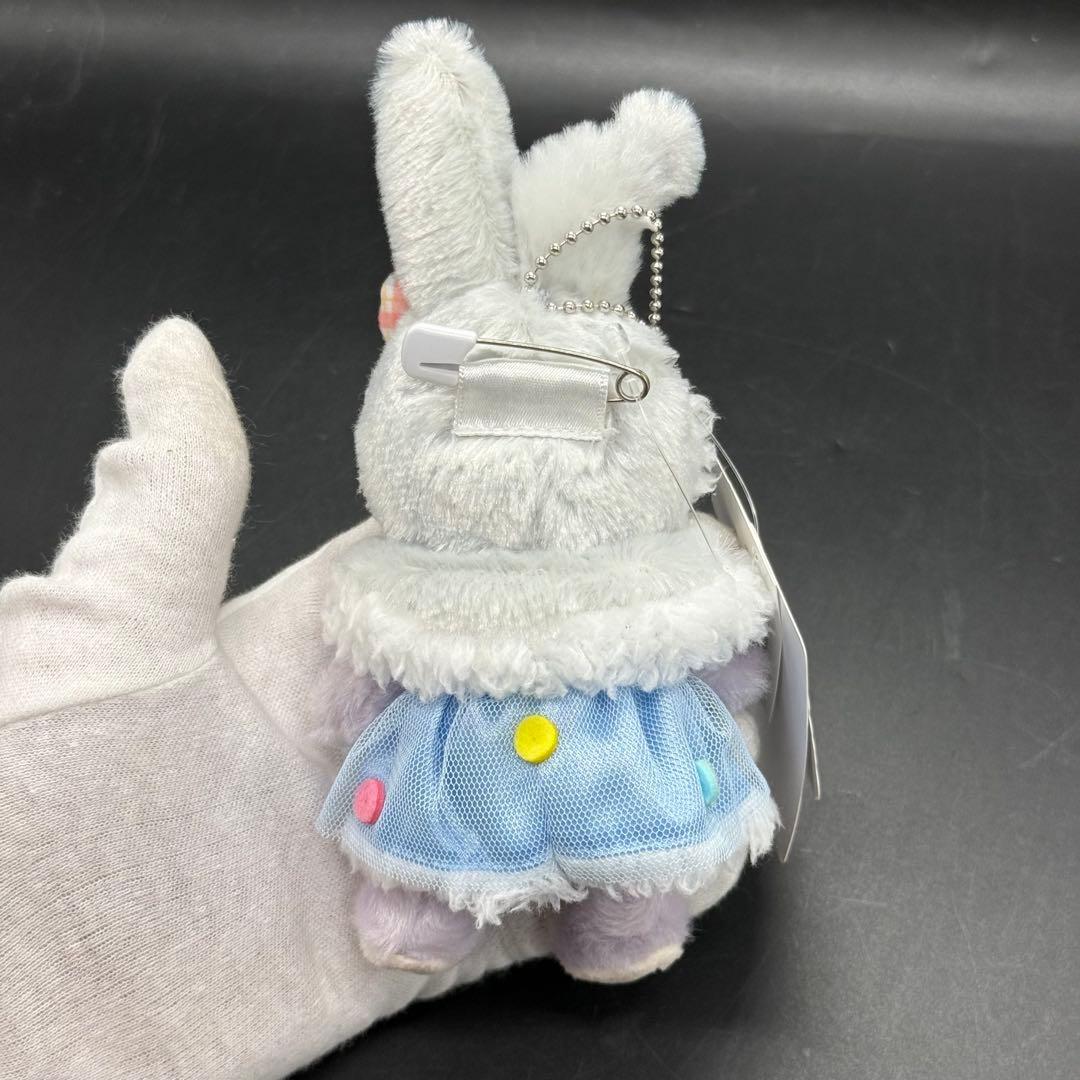 タグ付き ウィンターホリデーぬいぐるみバッジ　ステラルー ディズニーシー